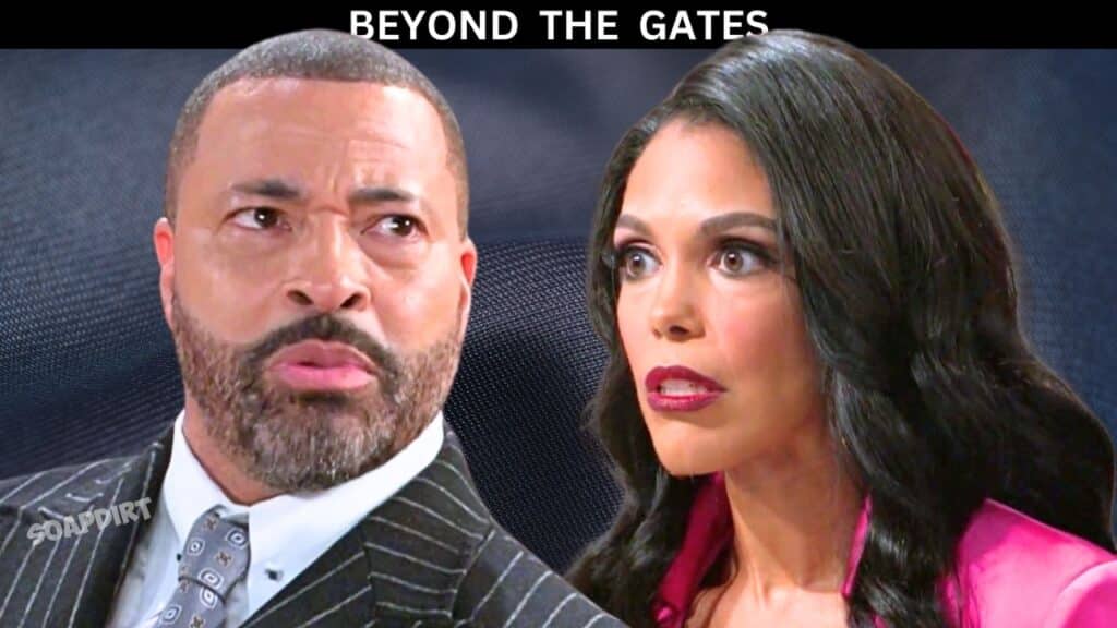 Beyond the Gates Predictions: Bill Hamilton (Timon Kyle Durrett) - Dani Dupree (Karla Mosley)