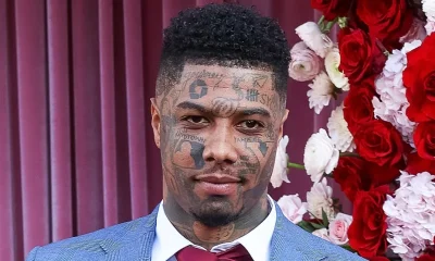 Hol' On! Blueface Stepped Out Wearing A Suit & Social Media Users Can't Stop Talkin' About One Thing (PHOTOS)