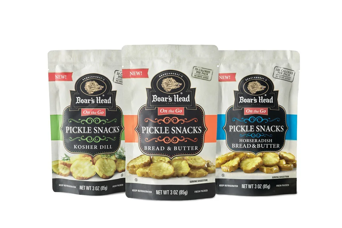 Boar’s Head introduces pickle snacks