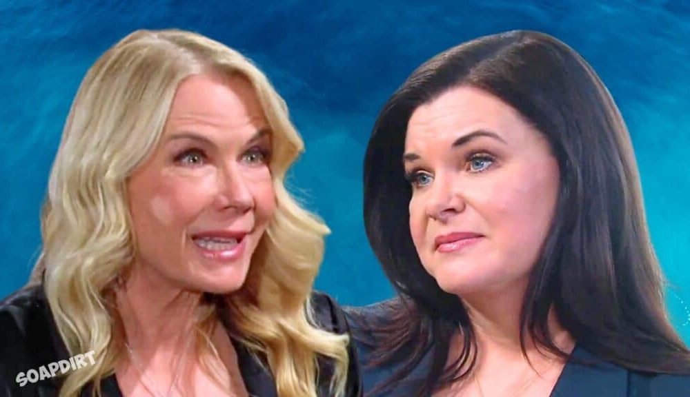 Bold and the Beautiful: Brooke Logan (Katherine Kelly Lang) - Katie Logan (Heather Tom)
