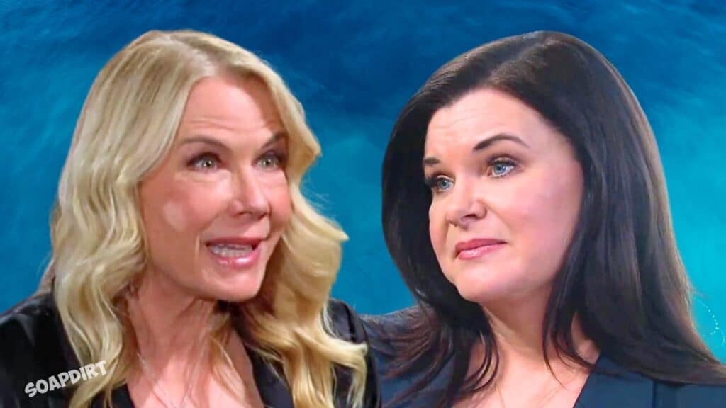 Bold and the Beautiful: Brooke Logan (Katherine Kelly Lang) - Katie Logan (Heather Tom)
