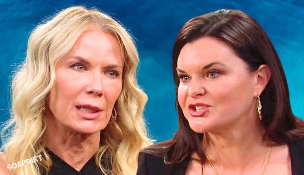 Bold and the Beautiful Spoilers: Brooke Logan Forrester (Katherine Kelly Lang) - Katie Logan (Heather Tom)