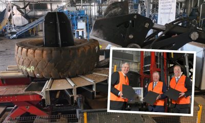 CTS tyre recycling plant opens in Neerabup