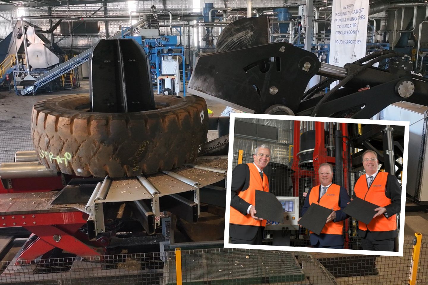 CTS tyre recycling plant opens in Neerabup