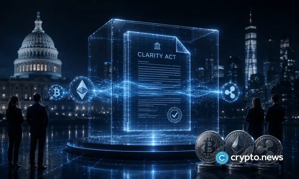 Ripple deploys CLARITY truck as Senate delay clouds crypto bill