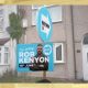 A Reform UK placard of their by-election candidate Robert Kenyon stands outside a terraced home on 3 June 2026 in Ashton-in-Makerfield, England