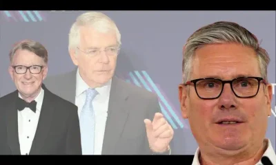 Keir Starmer, Peter Mandelson, and John Major