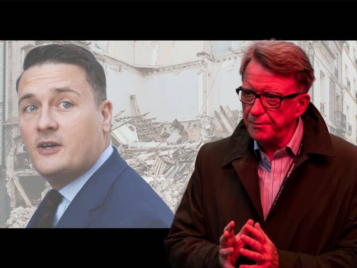 Peter Mandelson, Wes Streeting, and the rubble of Gaza