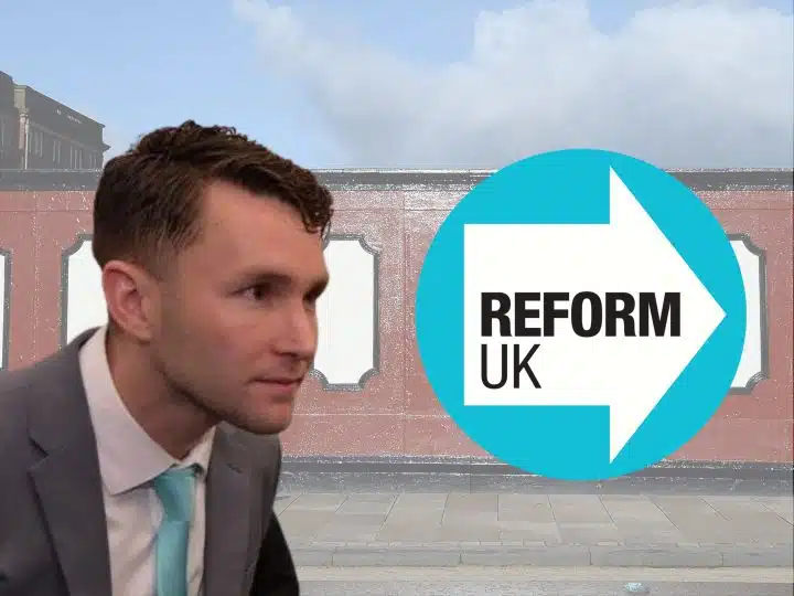 Reform UK councillor Tom Pickup