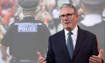 Keir Starmer and Met Police officers - Mandelson