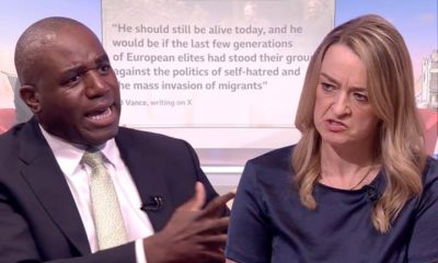 David Lammy and Laura Kuenssberg