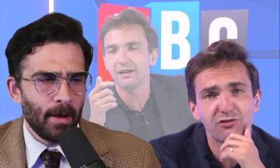 Hasan Piker and Lewis Goodall of LBC