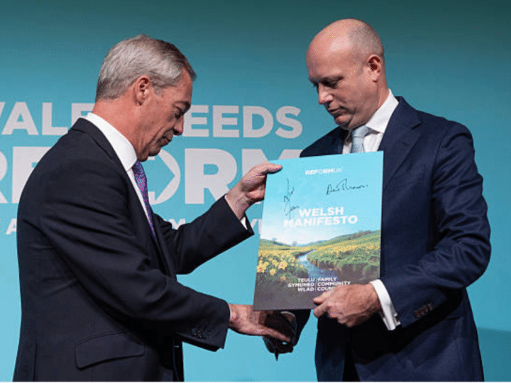Dan Thomas, leader of Reform in Wales