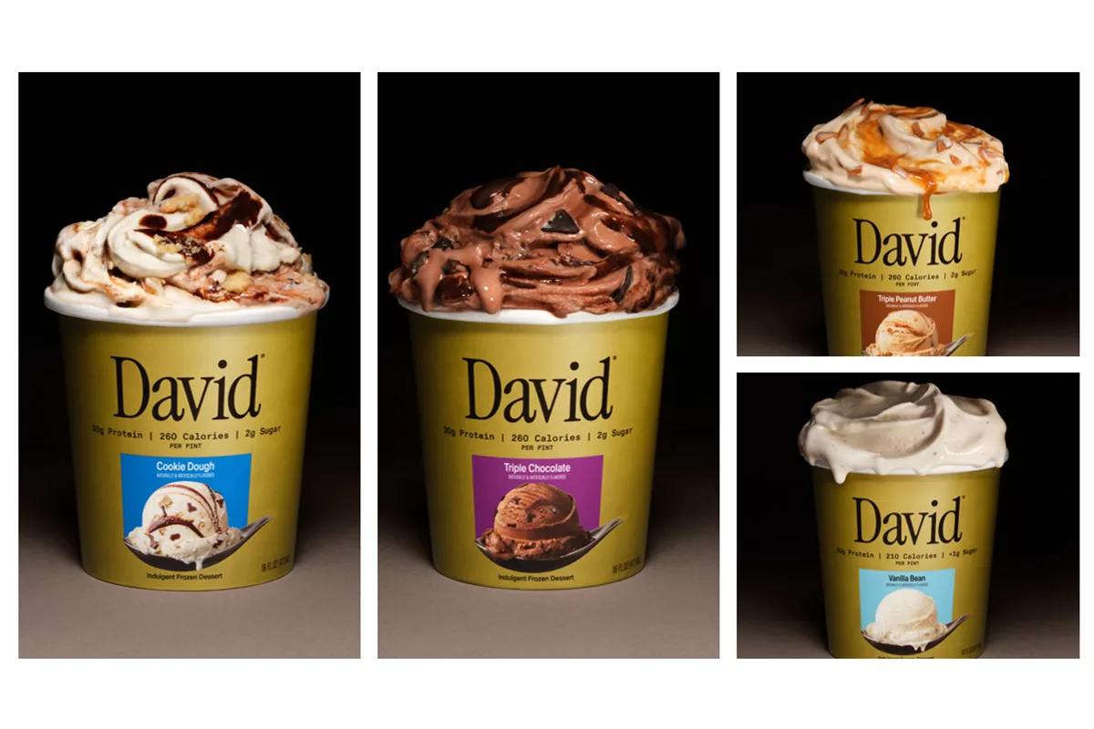 David launches high-protein frozen dessert