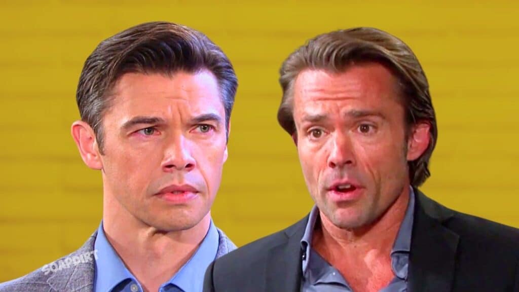 Days of Our Lives Spoilers: Xander Cook Kiriakis (Paul Telfer) - Philip Kiriakis (John-Paul Lavoisier)