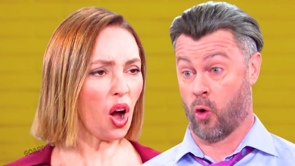 Days of Our Lives: Gwen Rizczech (Emily O'Brien) - EJ DiMera (Dan Feuerriegel)