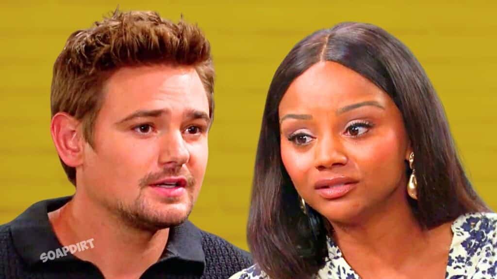 Days of Our Lives: Johnny DiMera (Carson Boatman) - Chanel Dupree (Raven Bowens)