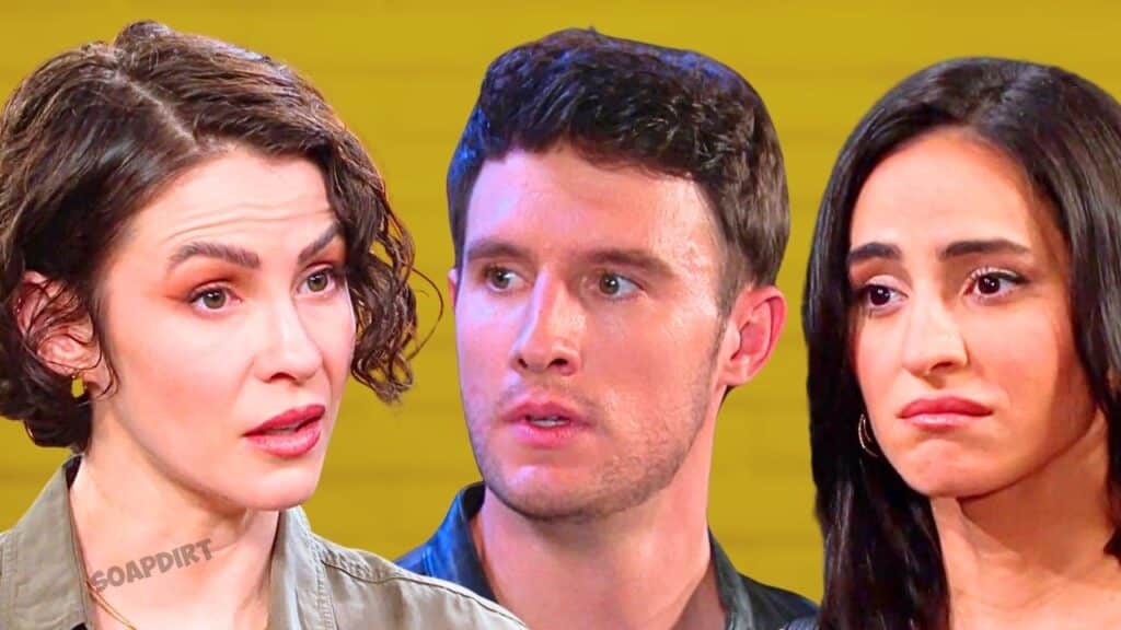Days of Our Lives: Sarah Horton (Linsey Godfrey) - Gabi Hernandez (Cherie Jimenez) - Liam Selejko (Hank Northrop)