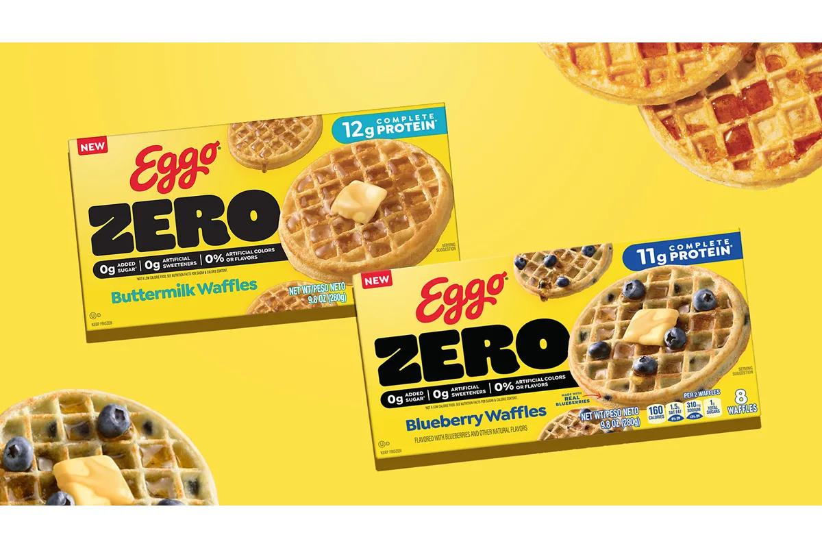 Eggo debuts waffles free from added sugar