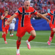 Erling Halend scores a double