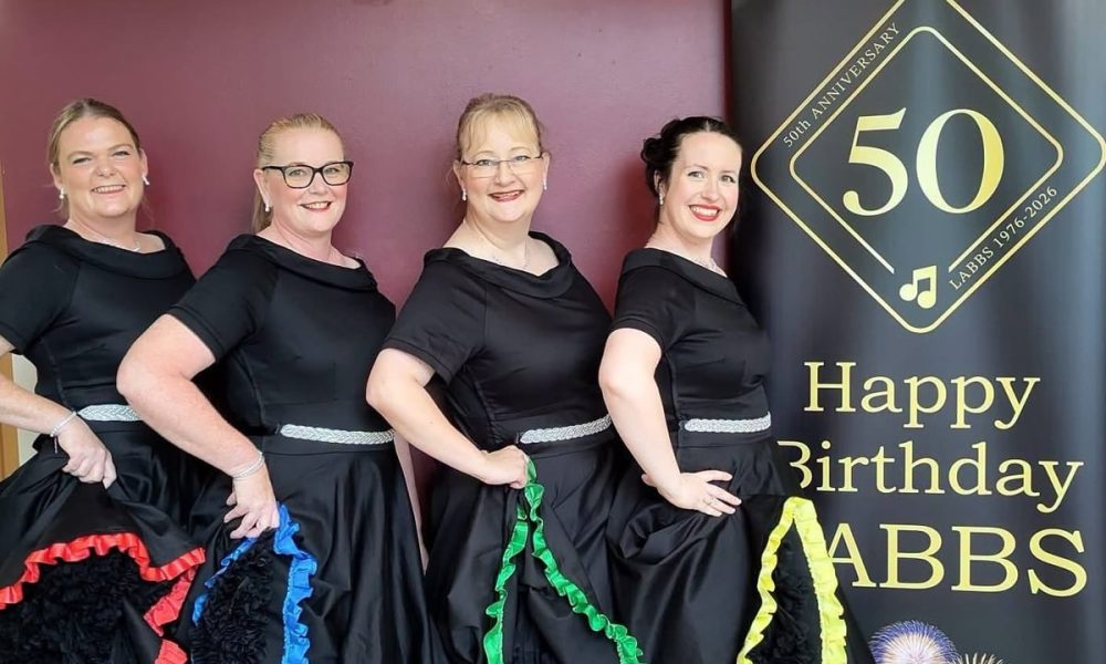 Quartets shine at the Ladies Association of British Barbershop Singers prelims!