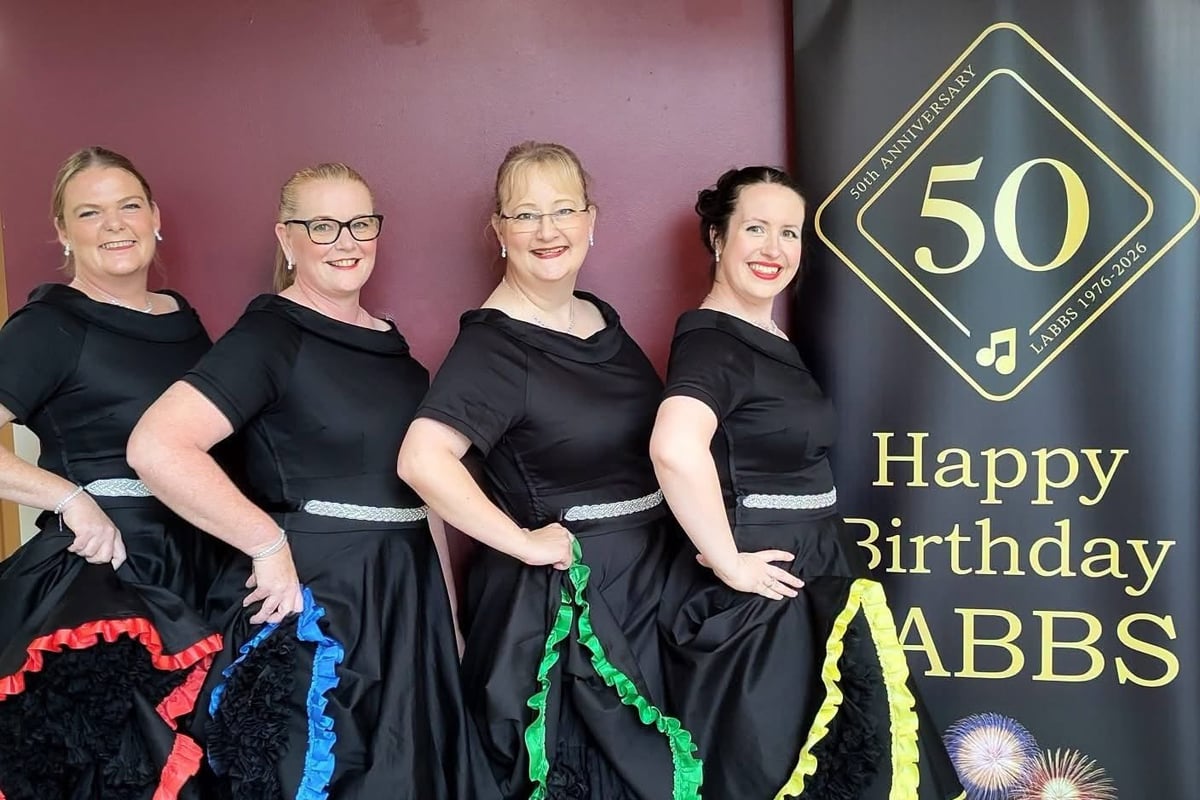 Quartets shine at the Ladies Association of British Barbershop Singers prelims!