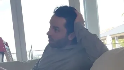 Feature Baker Mayfield Wife Emily Posts Video of Stressed Quarterback at Home Watching Playoff Hopes Slip Away