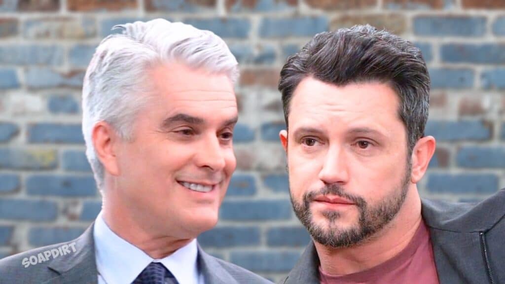 General Hospital: Ric Lansing (Rick Hearst) - Ethan Lovett (Nathan Dean Parsons)