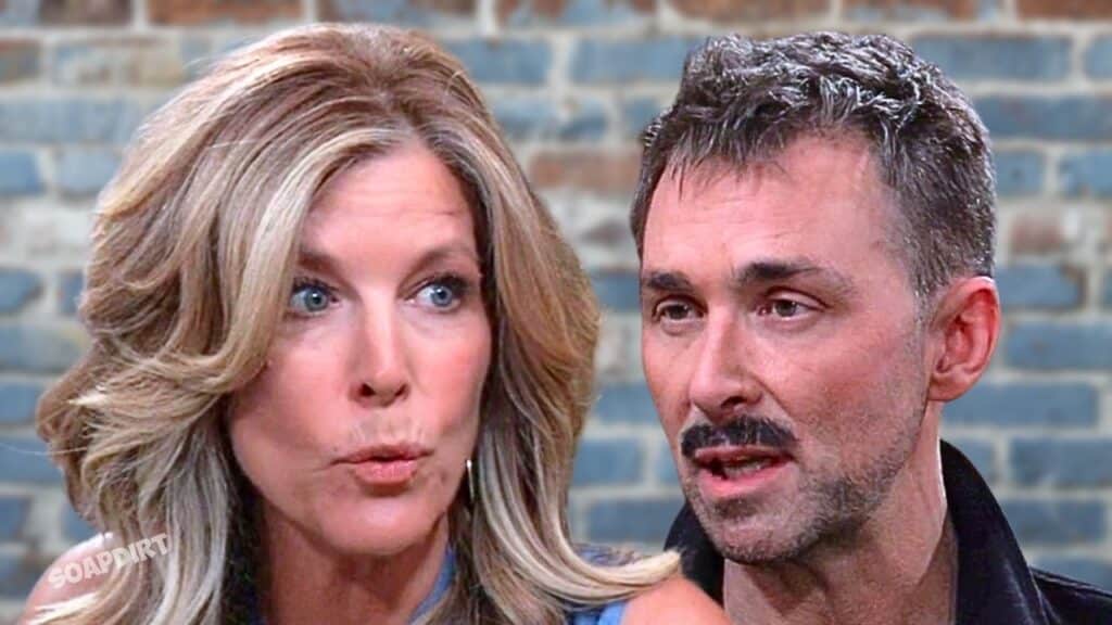 General Hospital: Carly Spencer (Laura Wright) - Valentin Cassadine (James Patrick Stuart)