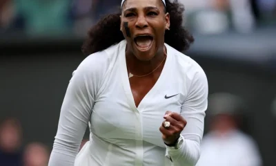 What time is Serena Williams playing at Wimbledon today and why has she returned to tennis?