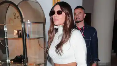 Eva Longoria is seen at the Martinez Hotel during the 79th annual Cannes Film Festival on May 22, 2026 in Cannes, France.