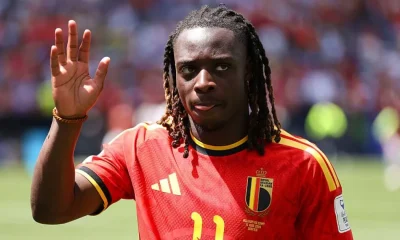 Jeremy Doku jets back for birth of first child as Belgium set return date | Football