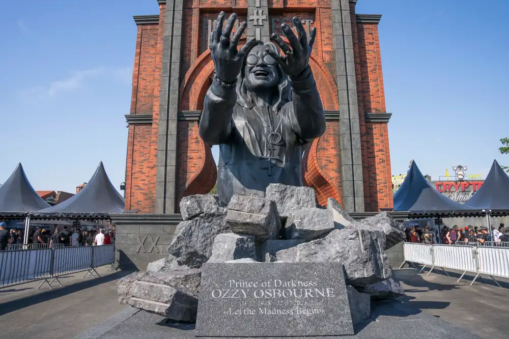 GettyImages-2281732388 Sharon Osbourne Misses Unveiling of Ozzy Osbourne Statue Due to Unexpected Hospitalization