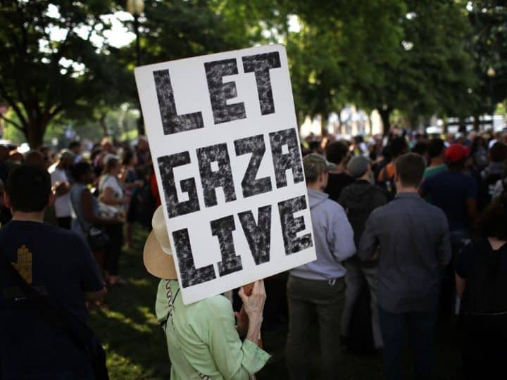 Great march for gaza