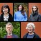Composite image from individual portraits of the Heathrow Five