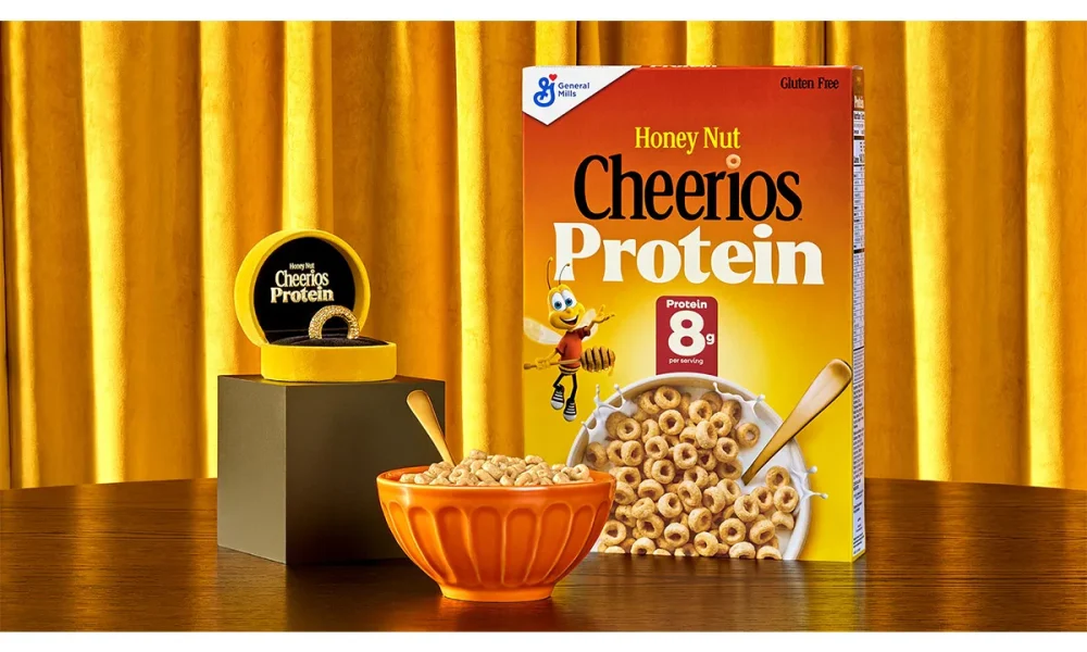 General Mills debuts protein-filled Honey Nut Cheerios