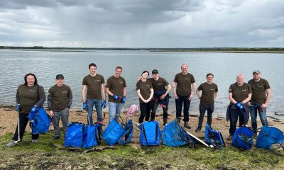 Company marks volunteers week with coastal conservation effort on Thorney Island