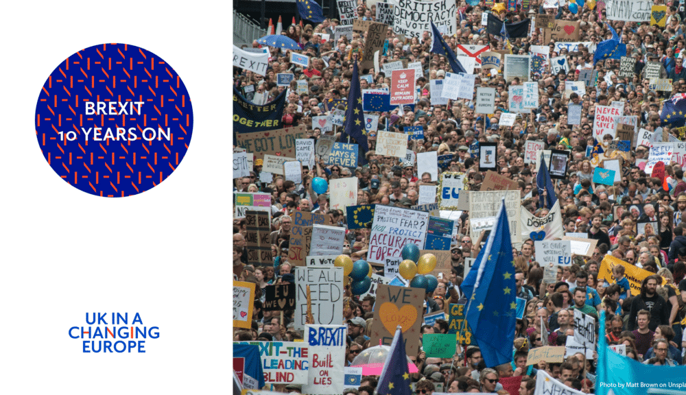 Brexit ten years on: public opinion