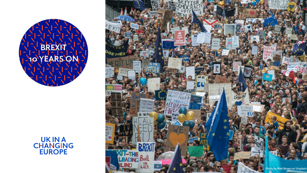 Brexit ten years on: public opinion