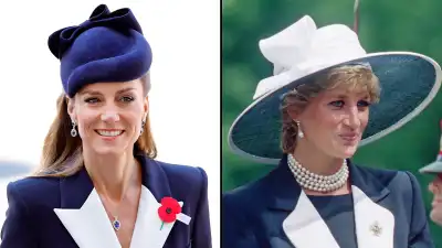 Kate Middeton Channels Princess Diana Outfit