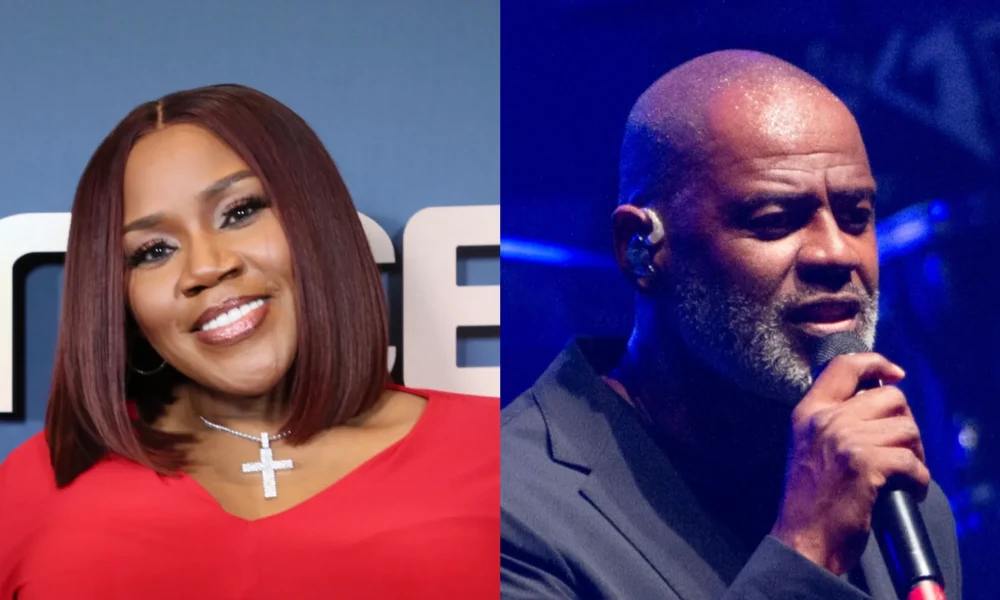 Wayment! Kelly Price Claps Back After Fans Drag Her For Watching Brian McKnight Perform (VIDEOS)