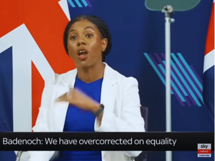 Kemi Badenoch — equality duty proposal