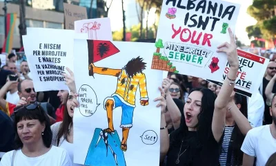 ’Albania is not for sale’, protesters say over Kushner-linked luxury resort near a protected wetland