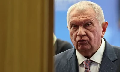 Russia’s Sechin says U.S. companies benefit from the closure of the Strait of Hormuz