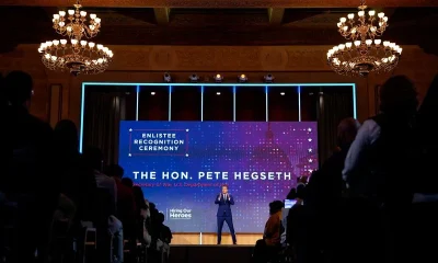 Hegseth, at D-Day event, says Europe faces ’invasion’ of dangerous ideologies