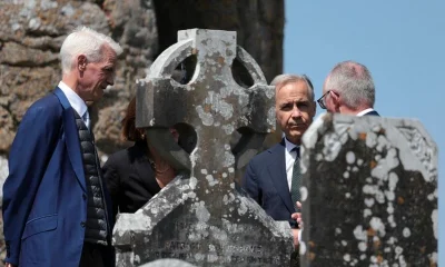Canadian Prime Minister Carney visits grandparents’ Irish village on eve of G7