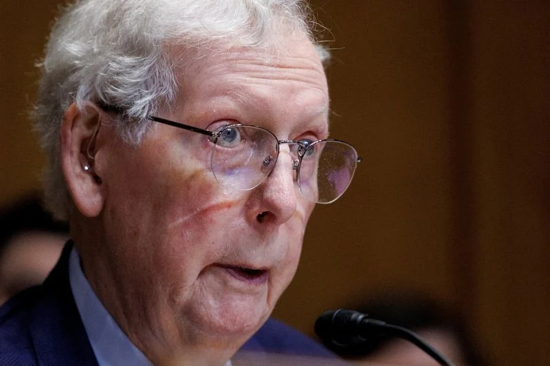 Senator Mitch McConnell hospitalized on Sunday morning, spokesperson says