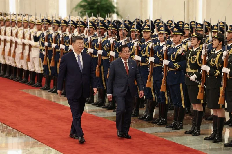 China’s Xi backs Myanmar’s president as two leaders meet in Beijing