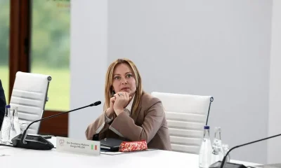 Italy’s Meloni says Trump ’totally invented’ story that she begged him for photo