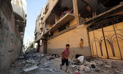 Israeli fire kills five people in Gaza, including a child, medics say